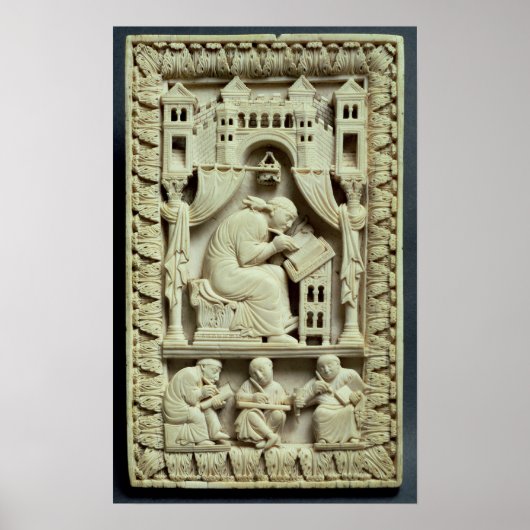 セント・グレゴリ書ーは下に落書きがある ポスター (正面)