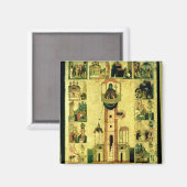 セント・シメオン、16世紀 マグネット (正面/裏面)