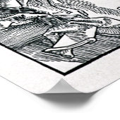 セント・ジェローム氏の勉強 ポスター (角)