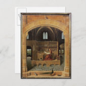 セント・ジェローム氏の勉強, c.1475 ポストカード (正面/裏面)