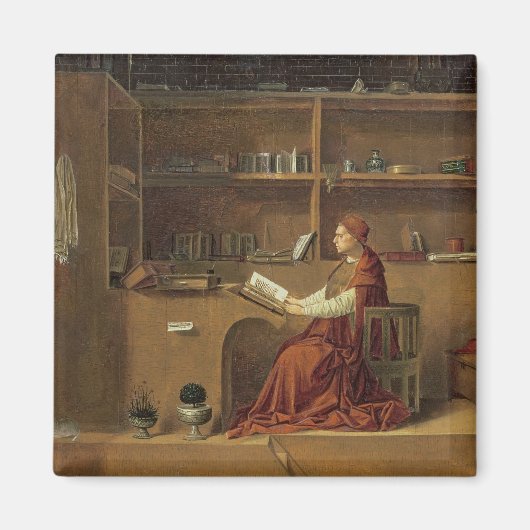セント・ジェローム氏の勉強, c.1475 2 マグネット (正面)