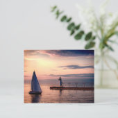 セント・ジョセフ・セーリングボート ポストカード (スタンド正面)