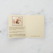 セント・ジョセフ・メモリア祈りの言葉挨拶 カード (内部)