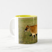 セント·ジョンのジャージー牛 ツートーンマグカップ (正面左)