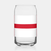 セント・ジョージ十字架～イギリス国旗 ガラス缶 (右)