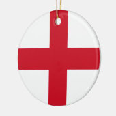 セント・ジョージ十字架～イギリス国旗 セラミックオーナメント (左)