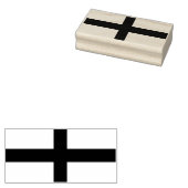 セント・ジョージ十字架~イギリス国旗 ラバースタンプ (押印)