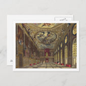 セント・ジョージ・ホール、ウィンザー城、 'ロイヤル・レジンデンシズ'より ポストカード (正面/裏面)