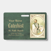 セント・セザール・ド・ビュス （SLE 001） バッジ (裏面)