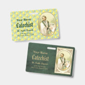 セント・セザール・ド・ビュス （SLE 001） バッジ (正面＆裏面)