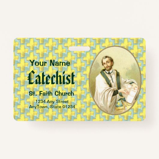 セント・セザール・ド・ビュス （SLE 001） バッジ (正面)