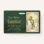 セント・セザール・ド・ビュス （SLE 001） バッジ (裏面)