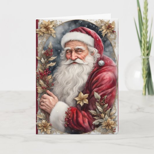 セント・ニクラスのクリスマス シーズンカード (正面)