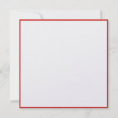 セント・ニコラス 招待状 (裏面)