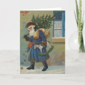 セント・ニック | ヴィンテージ休日 カード (正面)