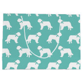 セント・バーナード・ドッグ・パピー ラージペーパーバッグ (裏面)