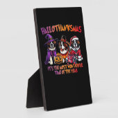 セント・バーナード・ハロウィーン感謝祭クリスマスクラス フォトプラーク (側面)