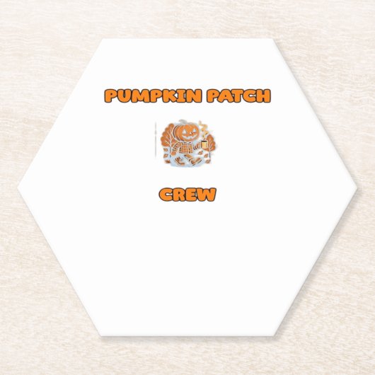 セント・バーナード・ハロウィーン感謝祭クリスマスクラス ペーパーコースター (正面)