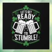 セント・パトリックおもしろいズ・デーに向けて ウィンドウサイン (シート3)