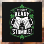 セント・パトリックおもしろいズ・デーに向けて ウィンドウサイン (シート2)