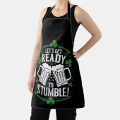 セント・パトリックおもしろいズ・デーに向けて エプロン (インサイチュ)