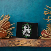 セント・パトリックおもしろいズ・デーに向けて フォトプラーク (側面)