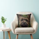 セント・パトリックのデイドレスのケアン・テリア犬 クッション (椅子)