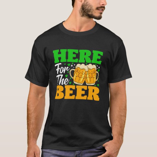 セント・パトリックのビールの日 Tシャツ (正面)