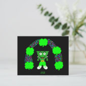 セント・パトリックのフランケン・チーズのはがき ポストカード (スタンド正面)