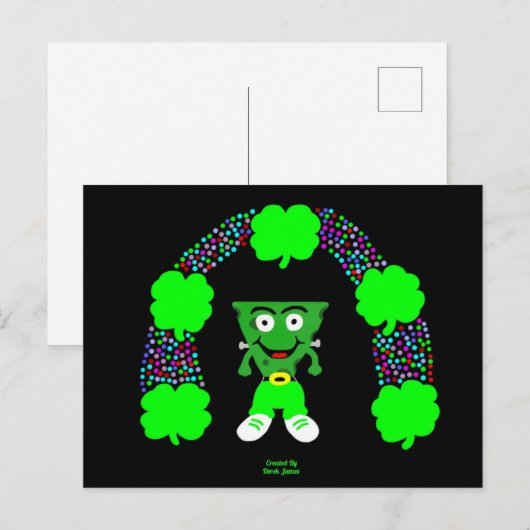 セント・パトリックのフランケン・チーズのはがき ポストカード (正面/裏面)