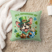 セント・パトリックの全てはブルドッグをフランスのスパイス クッション (ブランケット)