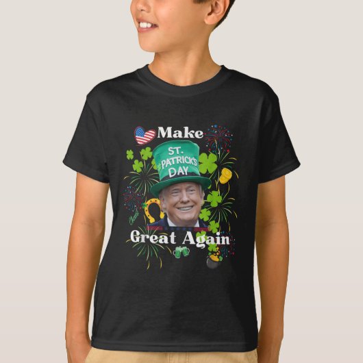 セント・パトリックの再素晴らし日のシャツ Tシャツ (正面)