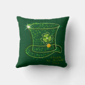 セント・パトリックの日のトップハット&コイン クッション (裏面)