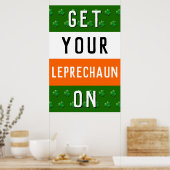 セント・パトリックの日のパーティーポスター ポスター (キッチン)