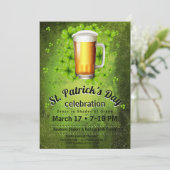 セント・パトリックの日のビール&シャムロックグランジオン 招待状 (スタンド正面)