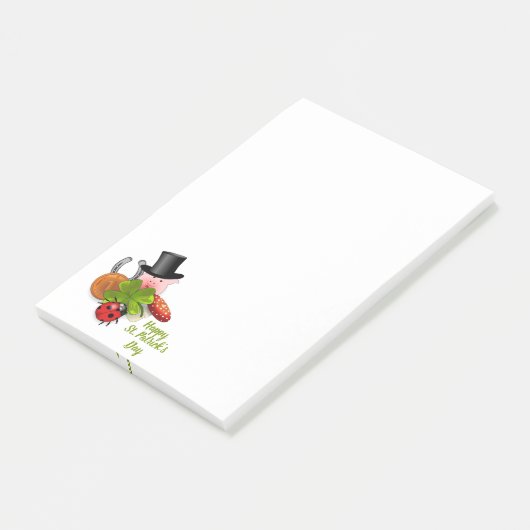 セント・パトリックの日のメモ ポストイット (アングル)