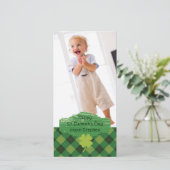 セント・パトリックの日の写真グリーティングカード (スタンド正面)