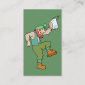 セント・パトリックの日の名刺 名刺 (裏面)