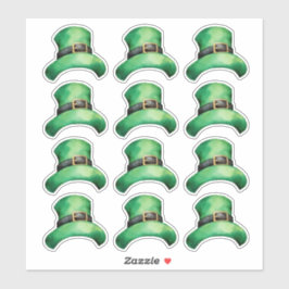 セント・パトリックの日の帽子のシール・シート シール