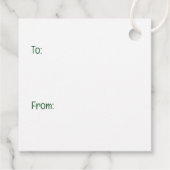 セント・パトリックの日の英語のブルドッグ フェイバータグ (裏面)