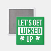 セント・パトリックの日を明るくしよう マグネット (正面/裏面)