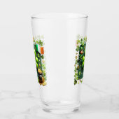 セント・パトリックの日シャムロックとレプレショーン・ピント タンブラーグラス (左)