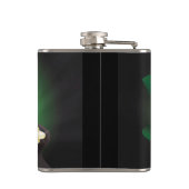 セント・パトリックの日レプレシャン・ハットと金ゴールドポット フラスク (裏面)