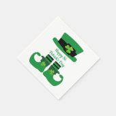 セント・パトリックの日,アイルランド語,レプラショーーン,グリーンパーティー スタンダードカクテルナプキン (角)