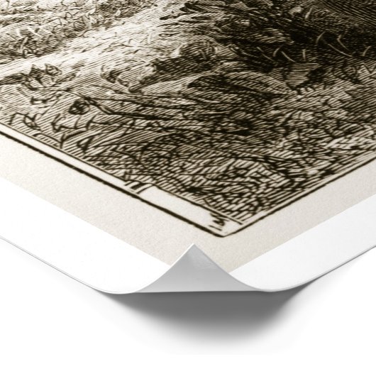 セント・パトリックはフォクルトの森でヴァージンたちに出会った。 ポスター (角)