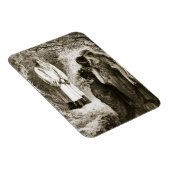 セント・パトリックはフォクルトの森でヴァージンたちに出会った。 マグネット (右側)