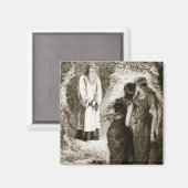 セント・パトリックはフォクルトの森でヴァージンたちに出会った。 マグネット (正面/裏面)