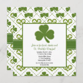 セント·パトリックズ·デイ·パーティの招待状 招待状 (正面/裏面)