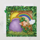 セント・パトリック招待 - SRF 招待状 (正面/裏面)