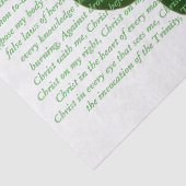 セント·パトリック·アイリッシュ·ポエムザ·ディカの叫びシャムロック 薄葉紙 (詳細)